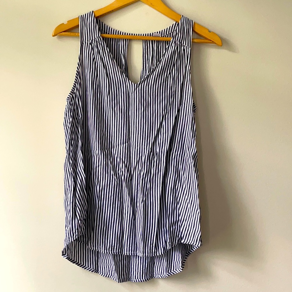 Women’s Striped Tank Top.